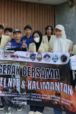 BEM Pertiba Gerak Bersama, Galang Dana Peduli NTT dan Kalimantan